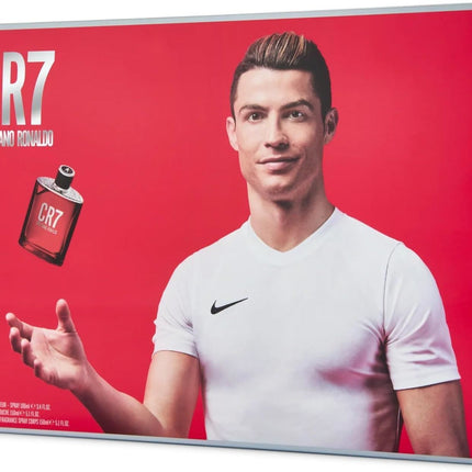 Cristiano Ronaldo Cr7 3 Piece Gift Set: Eau De Toilette 100ml - Shower Gel 150ml - Body Spray 150ml