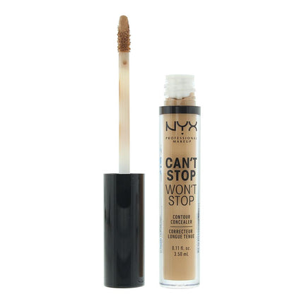 NYX Cant Stop Wont Stop 24H Concealer 3.5ml - Caramel