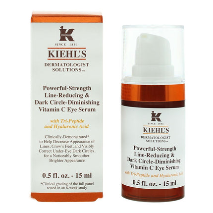 Kiehls Powerful Strength Dark Circle Vitamin C Eye Serum 15ml