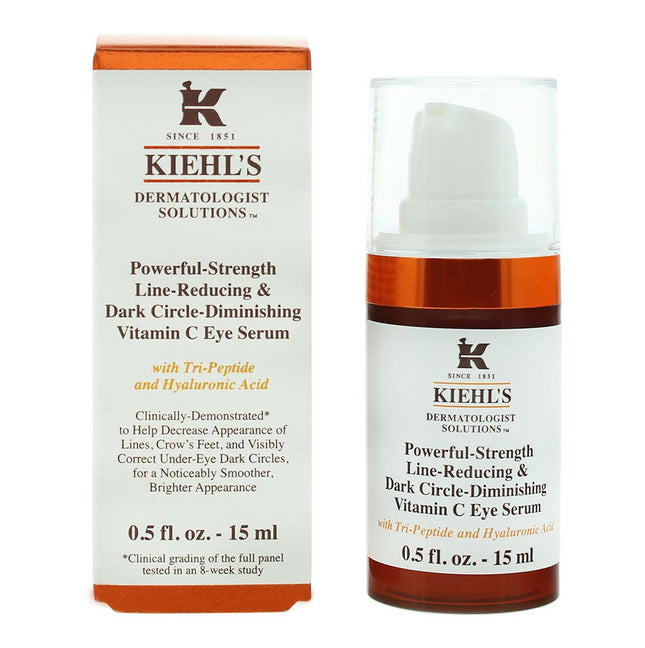 Kiehls Powerful Strength Dark Circle Vitamin C Eye Serum 15ml