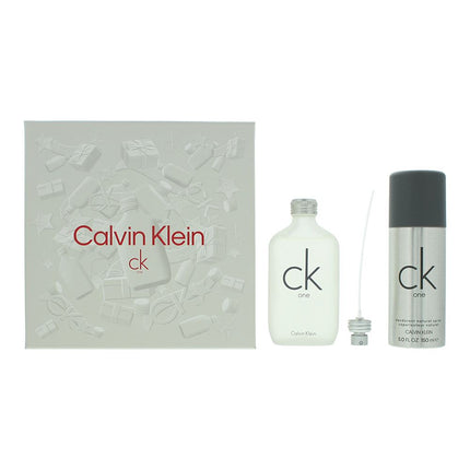 Calvin Klein Ck One 2 Piece Eau de Toilette 100ml Gift Set