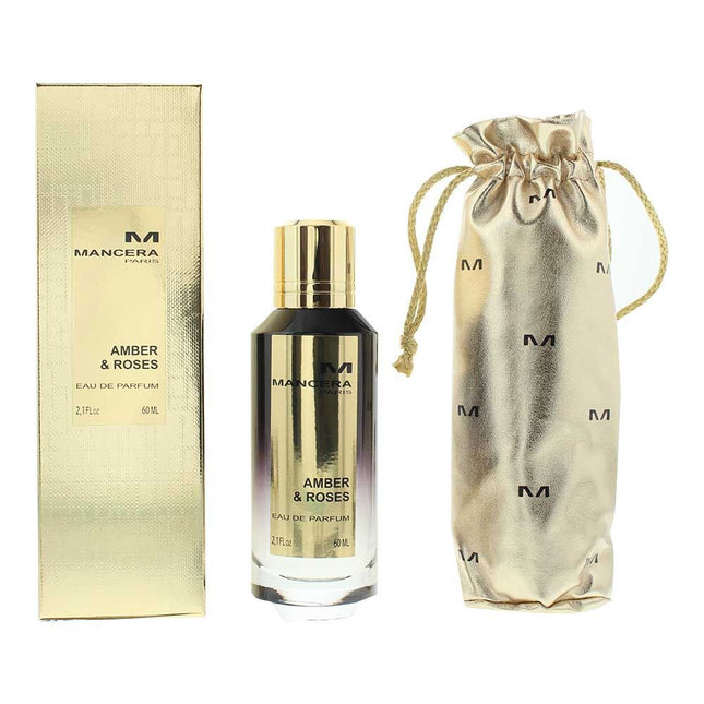 Mancera Paris Amber & Roses Eau de Parfum 60ml Spray Unisex