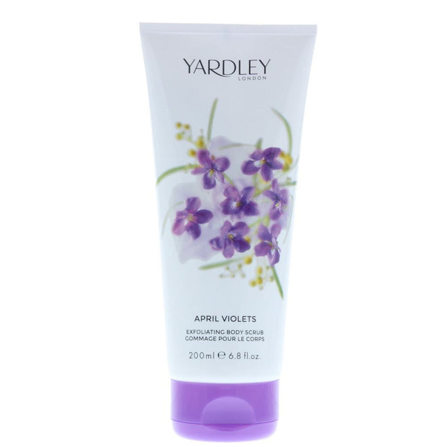 Yardley April Violets Body Scrub 200ml For Her
