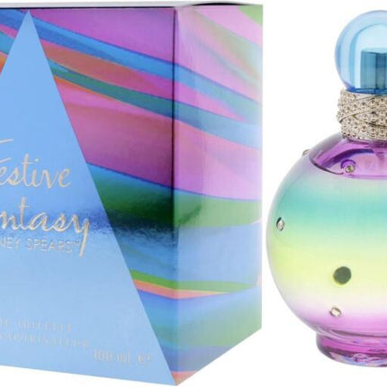 Britney Spears Festive Fantasy Eau de Toilette 100ml Spray for Her