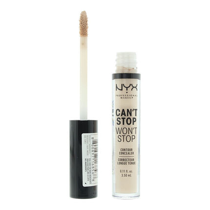 NYX Cant Stop Wont Stop 24H Concealer 3.5ml - Alabaster