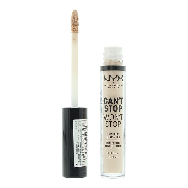 NYX Cant Stop Wont Stop 24H Concealer 3.5ml - Alabaster