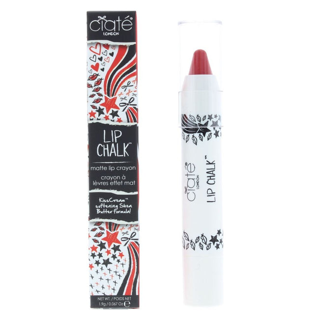 Ciate Lip Chalk 1.9g With Love Lip Pencil Pastel Red Matte New