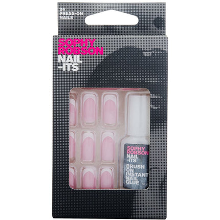 Sophy Robson NAIL-ITS False Nails White French Tip 24 Press-On Nails