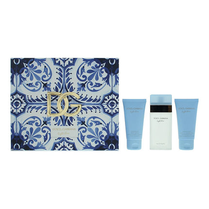 Dolce & Gabbana Light Blue 3 Piece  Eau De Toilette 50ml Gift Set
