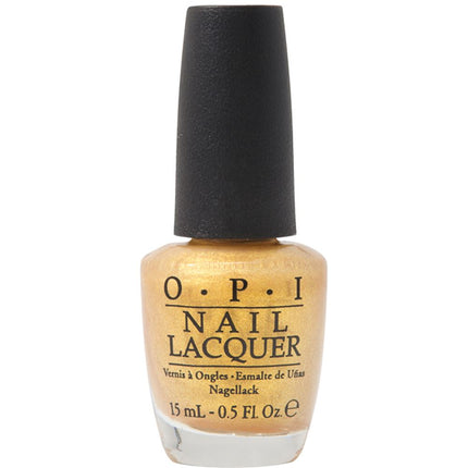 OPI Nail Polish 15ml Oy Another Polish Joke NLE78 Varnish Lacquer Golden Shimmer