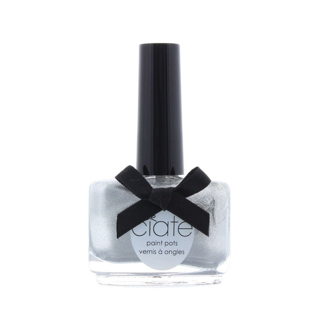 Ciate Fit For A Queen Paint Pots 13.5ml Nail Polish Silver Shimmer New