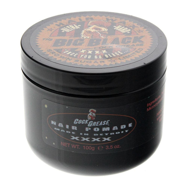 Cock Grease The Big Black XXXX Hair Wax 100g Ultra Hard