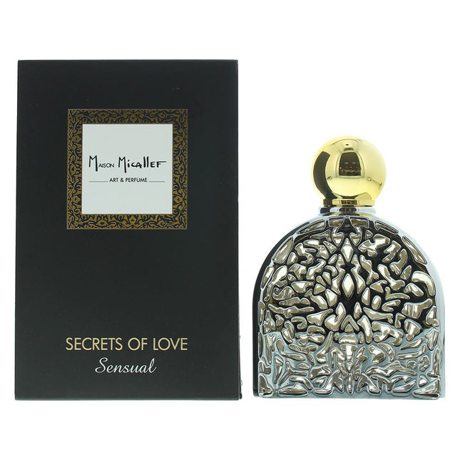M.Micallef Secrets Of Love Sensual Eau de Parfum 75ml Spray Unisex - NEW. EDP