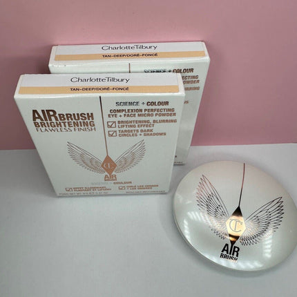 Charlotte Tilbury Airbrush Brightening Flawless Finish Tan Deep Powder 3.4g
