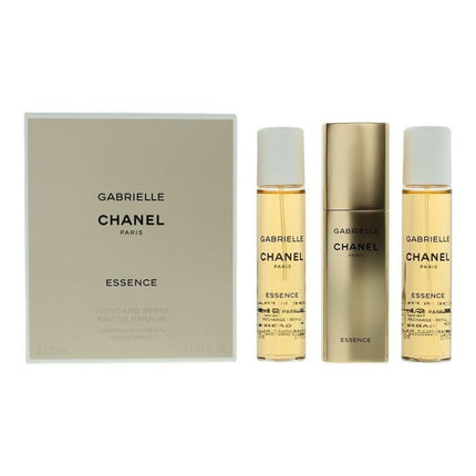 Chanel Gabrielle Essence Twist & Spray Eau de Parfum 3 x 20ml Spray For Her