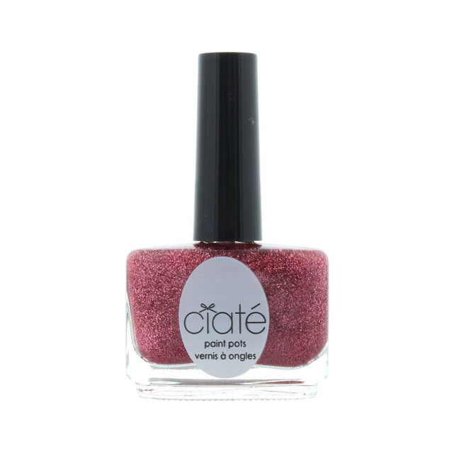 Ciate Serendipity Paint Pots 13.5ml Nail Polish Red Glitter New