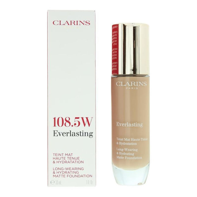 Clarins Everlasting Long Wearing & Hydrating Foundation 30ml - 108.5W Cashew