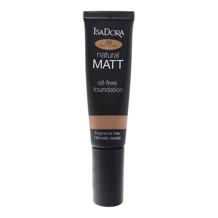 Isadora Natural Matt Oil-Free Foundation 35ml - 20 Matt Honey