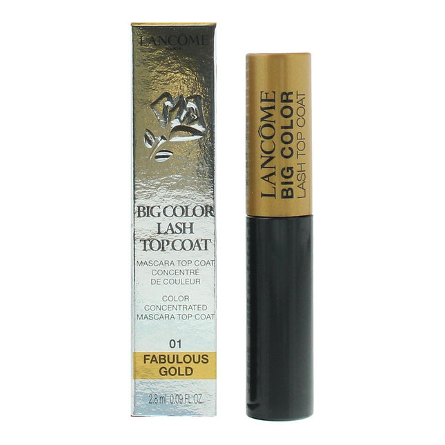 Lancome Monsieur Big Color Lash Top Coat Mascara 2.8ml - Fabulous Gold
