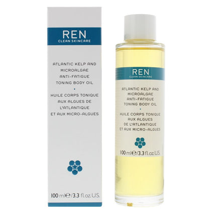 REN Atlantic Kelp And Microalgae Anti-Fatigue Toning Body Oil 100ml