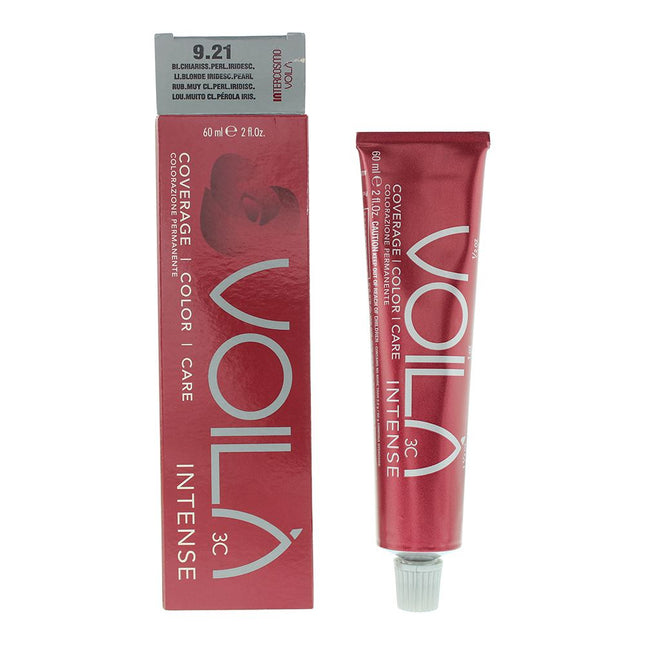 Intercosmo VoilÃ  3C Intense 9.21 Light Blonde Iridescent Pearl Hair Colour 60ml