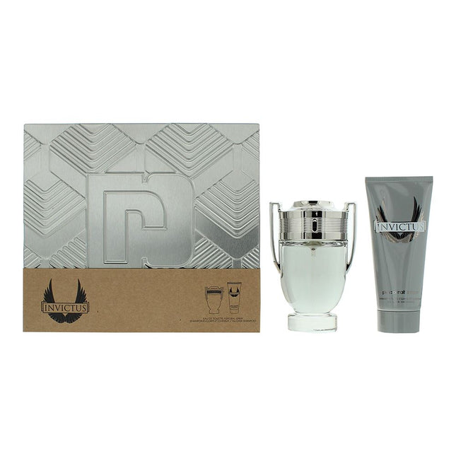 Paco Rabanne Invictus Eau de Toilette 100ml + Shower Gel 100ml Gift Set