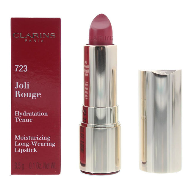 Clarins Joli Rouge Moisturizing Long-Wearing Lipstick 723 Raspberry 3.5g