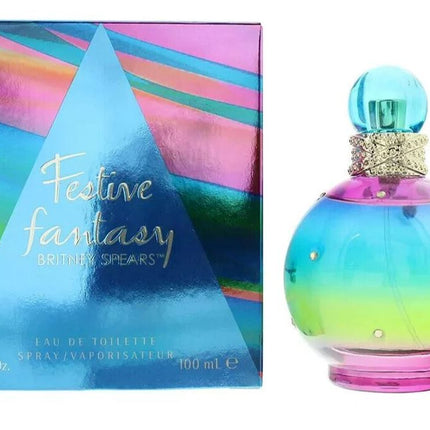 Britney Spears Festive Fantasy Eau de Toilette 100ml Spray for Her