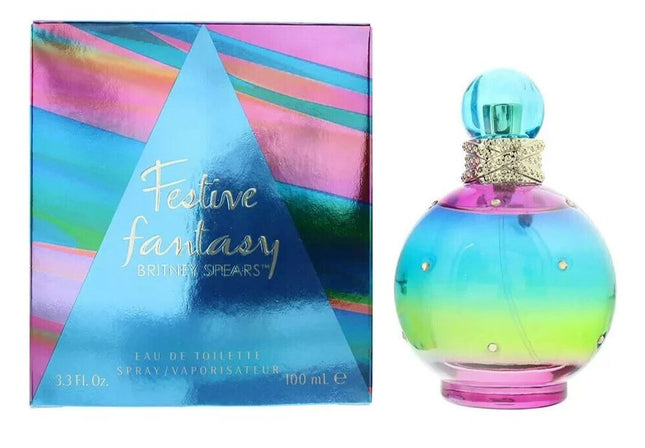 Britney Spears Festive Fantasy Eau de Toilette 100ml Spray for Her