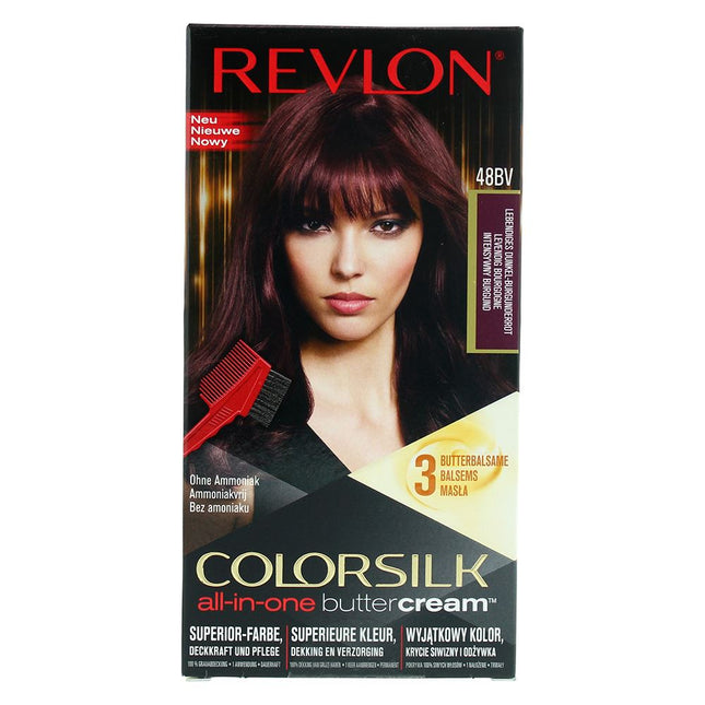 Revlon Colorsilk All-In-One Buttercream Nourishing Cream Colour - Burgundy 48BV