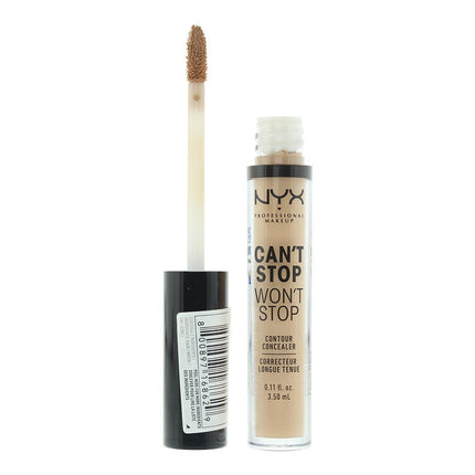 NYX Cant Stop Wont Stop 24H Concealer 3.5ml - Medium Olive