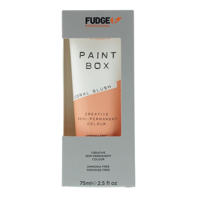 Fudge Professional Paint Box Semi-Permanent Hair Colour 75ml - Coral Blush