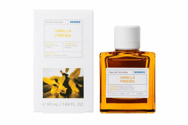 Korres Vanilla Freesia Eau De Toilette 50ml