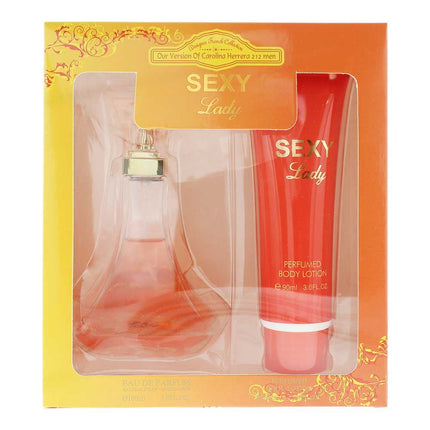 Designer French Collection Sexy Lady Eau de Parfum 2 Pieces Gift Set