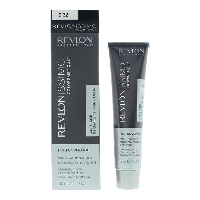 Revlon Revlonissimo Colorsmetique Hair Colour 60ml - 9.32 Very Light Golden Pearl Blonde