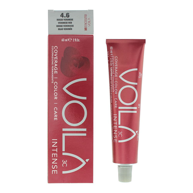 Intercosmo VoilÃ  3C Intense 4.6 Veronese Red Hair Colour 60ml