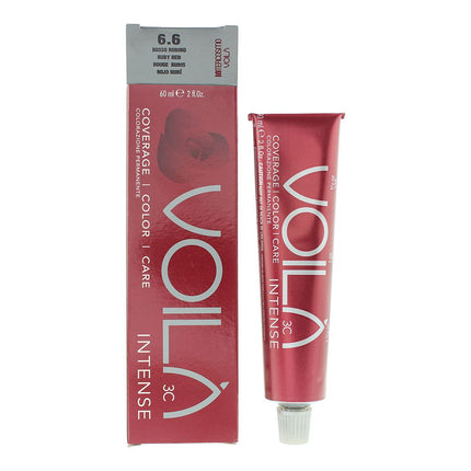 Intercosmo VoilÃ  3C Intense 6.6 Ruby Red Hair Colour 60ml