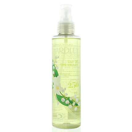 Yardley Lilly Of The Valley Moisturising Fragrance Body Mist 200ml NEW. Women's