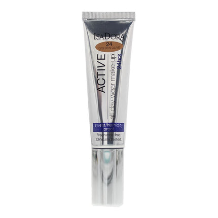 Isadora Active 24H Foundation 35ml - 24 Golden Olive