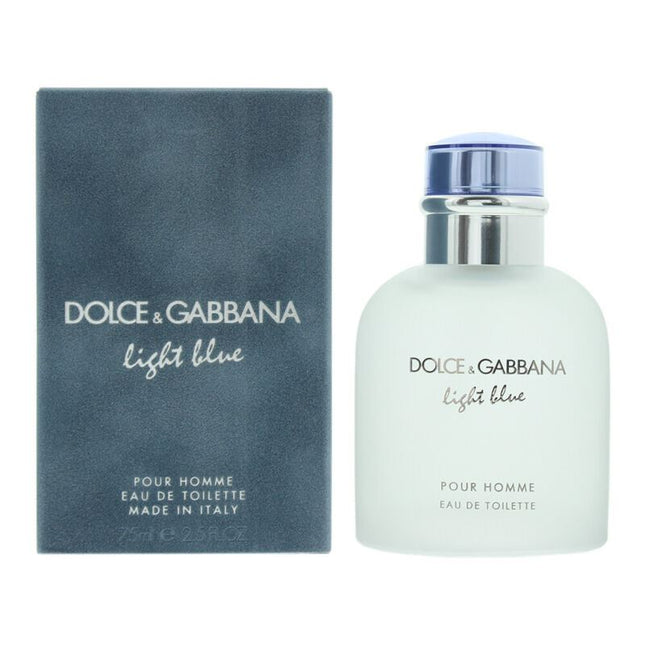 Dolce & Gabbana Light Blue Pour Homme Eau de Toilette 75ml Spray for Him