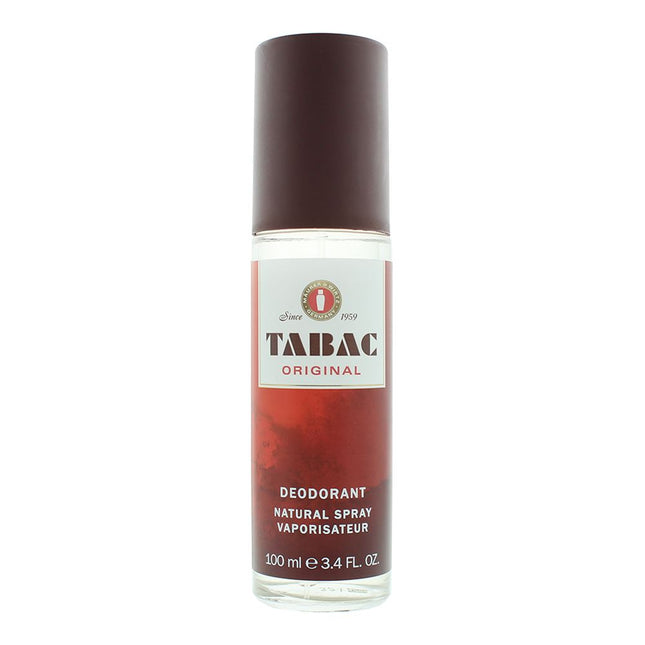 Tabac Original Deodorant Natural Spray 100ml Men's NEW.