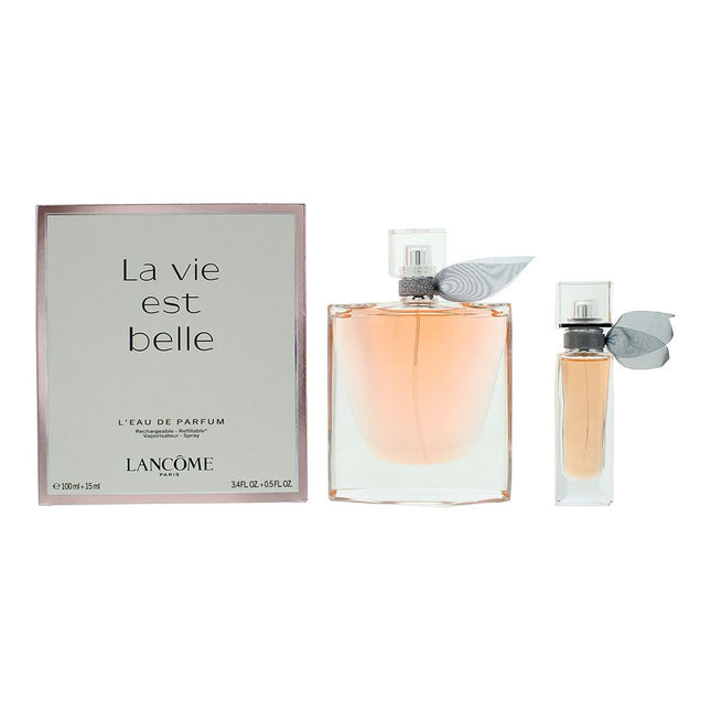 Lancome La Vie Est Belle Eau de Parfum 100ml + Eau de Parfum 15ml Gift Set