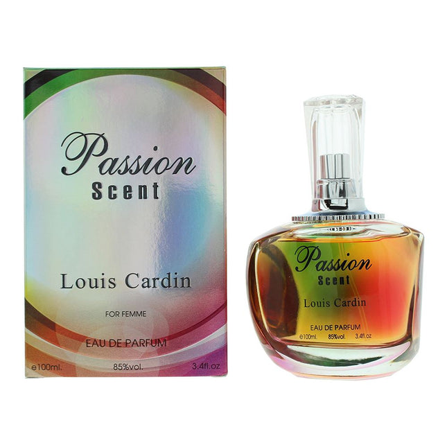 Louis Cardin Passion Scent Eau de Parfum 100ml Spray for Her