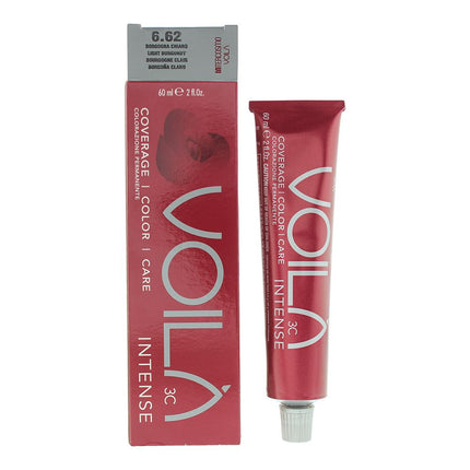 Intercosmo VoilÃ  3C Intense 6.62 Light Burgundy Hair Colour 60ml