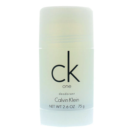 Calvin Klein CK One Deodorant Stick 75g Unisex NEW.