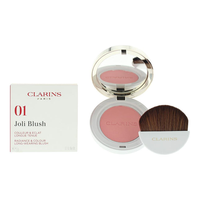 Clarins Joli Blush Radiance & Colour Blusher 5g - 01 Cheeky Baby