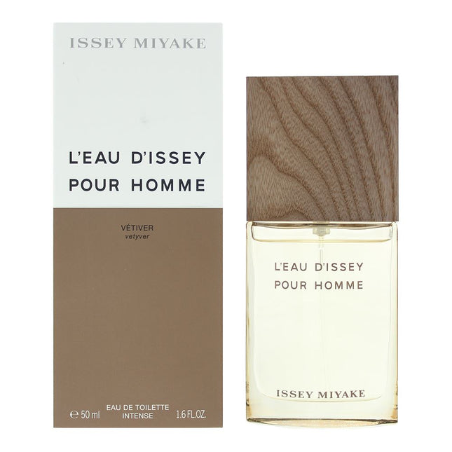 Issey Miyake Leau Dissey Pour Homme Vetiver Eau de Toilette 50ml Spray For Him