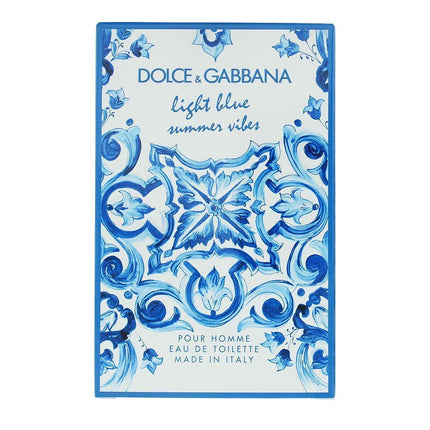 Dolce & Gabbana Light Blue Summer Vibes Pour Homme Eau de Toilette 125ml Spray
