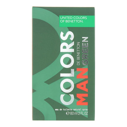 Benetton Colors De Benetton Green Eau de Toilette 60ml Spray For Him