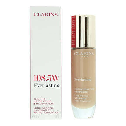 Clarins Everlasting Long Wearing & Hydrating Foundation 30ml - 108.5W Cashew